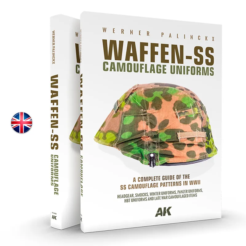 [AK AK130008] AK Interactive : Waffen-SS Camouflage Uniforms par Werner Palinckx (Version Anglaise) │ Réf. AK130008