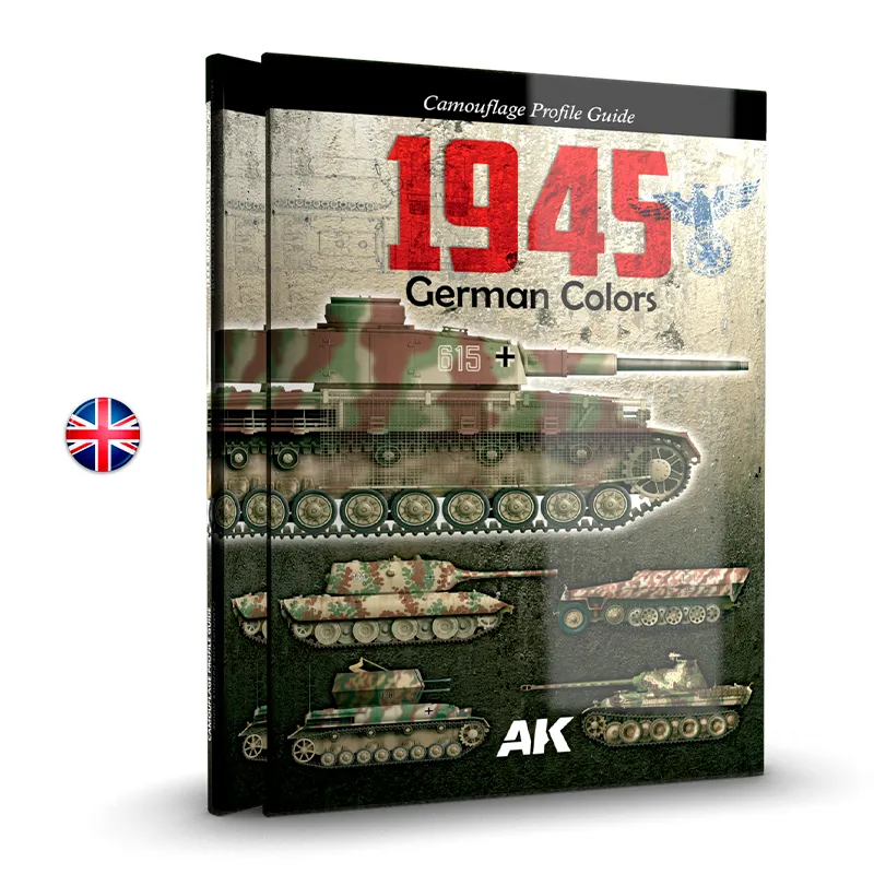 [AK AK403] AK Interactive : 1945 German Colors - Camouflage Profile Guide (Version Anglaise) │ Réf. AK403