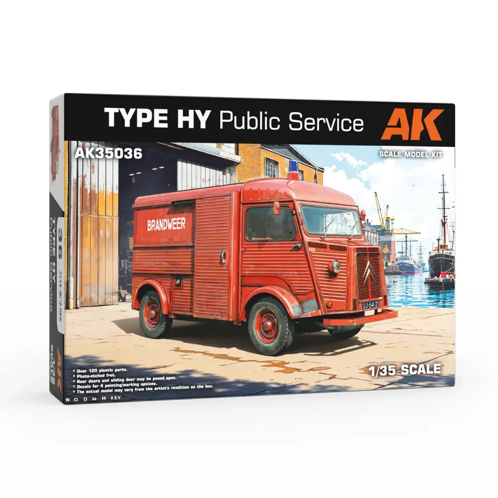 [AK AK35036] AK Interactive: Type HY Public Service (1/35 Scale) │ Ref. AK35036