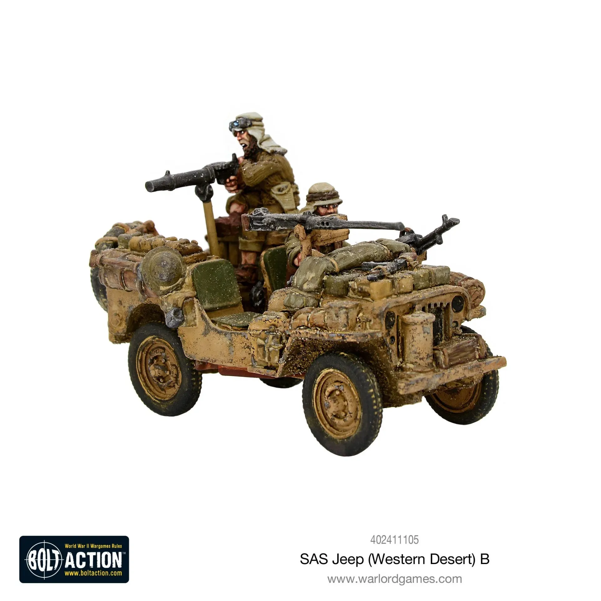 Bolt Action : SAS Jeep - Western Desert B
