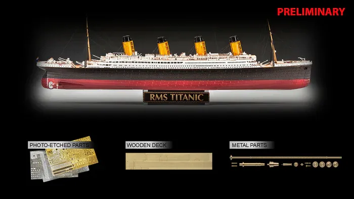 [REV 05243] Revell : RMS Titanic Platinum Edition (1/400)