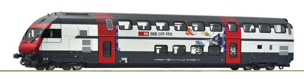 [ROC 6220218] Roco : Voiture IC2000 Double étage SBB AC Epoque V