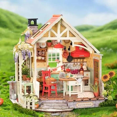 [RLF DH101] Rolife : Maison miniature Rolife DIY │Sunlit Farmhouse Kitchen