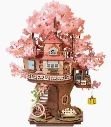 [RLF TGS04] Rolife : 3D Puzzle Creation Set Sakura Tree House