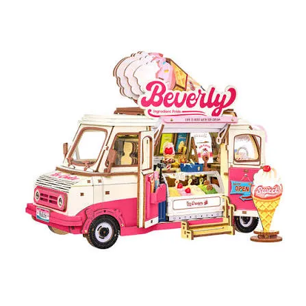 [RLF TGS06] Rolife : 3D Puzzle Creation Set Beverly's Ice Cream Truck