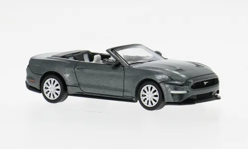 [PRU PCX870567] Premium classixxs : Ford Mustang VI Convertible Grise (1/87)