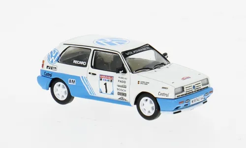 [PRU PCX871596] Premium classixxs : Volkswagen Golf Rallye Hunsrück Rallye 1991 N°1 E.Weber/M.Hiemer (1/87)