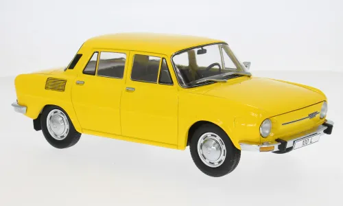 [MODC MCS18781] Modelcar : Skoda 100 L Jaune (1/18)