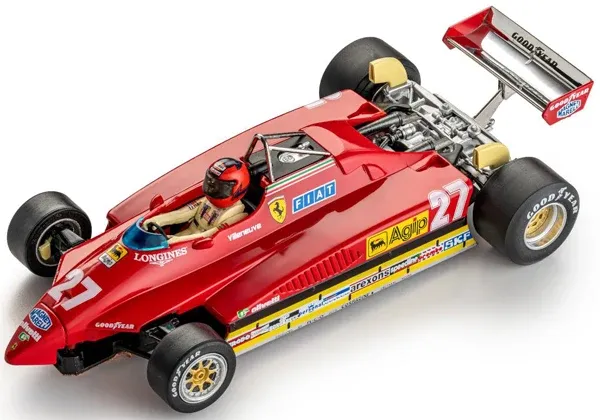 [PLI CAR09B] Policar : Ferrari 126C2 n°27 2° Imola 1982 Villeneuve (1/32)