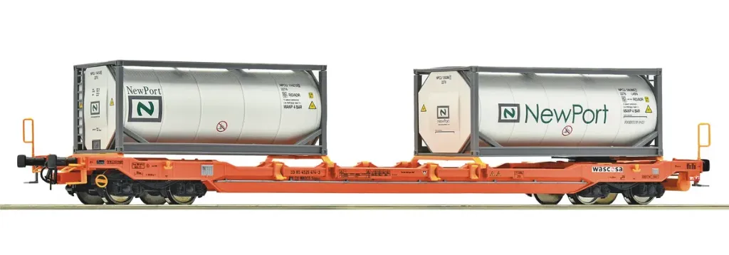[ROC 6600275] Roco : Wagon Sdgnss Wascosa - SBB DC Epoque VI (1/87)