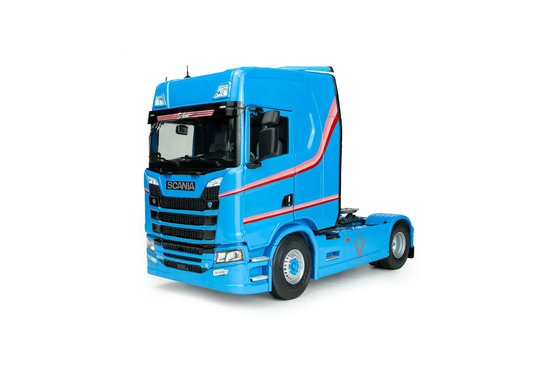 Solido : Scania 580S Highline Tribute 2023 Bleu Ciel  (1/24)