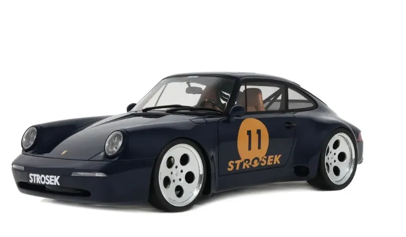 [GTSPI GT969] GTspirit : Porsche 911 Mega Meerblau 30 Strosek 2024 (1/18)