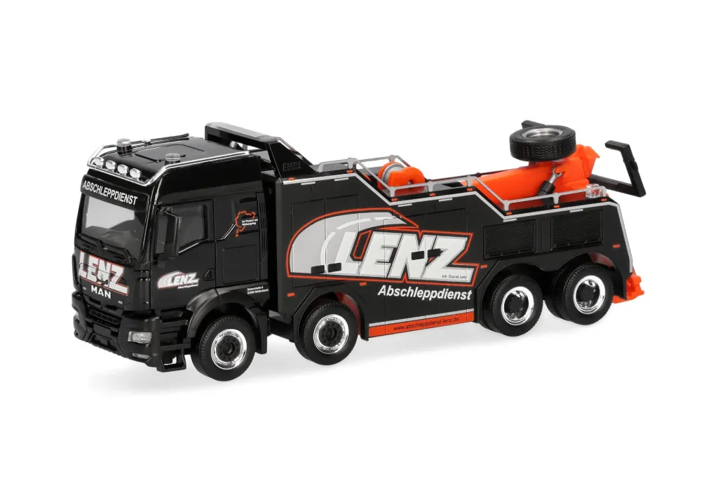 Herpa : Man TGS TM Depanneuse Lenz (1/87)