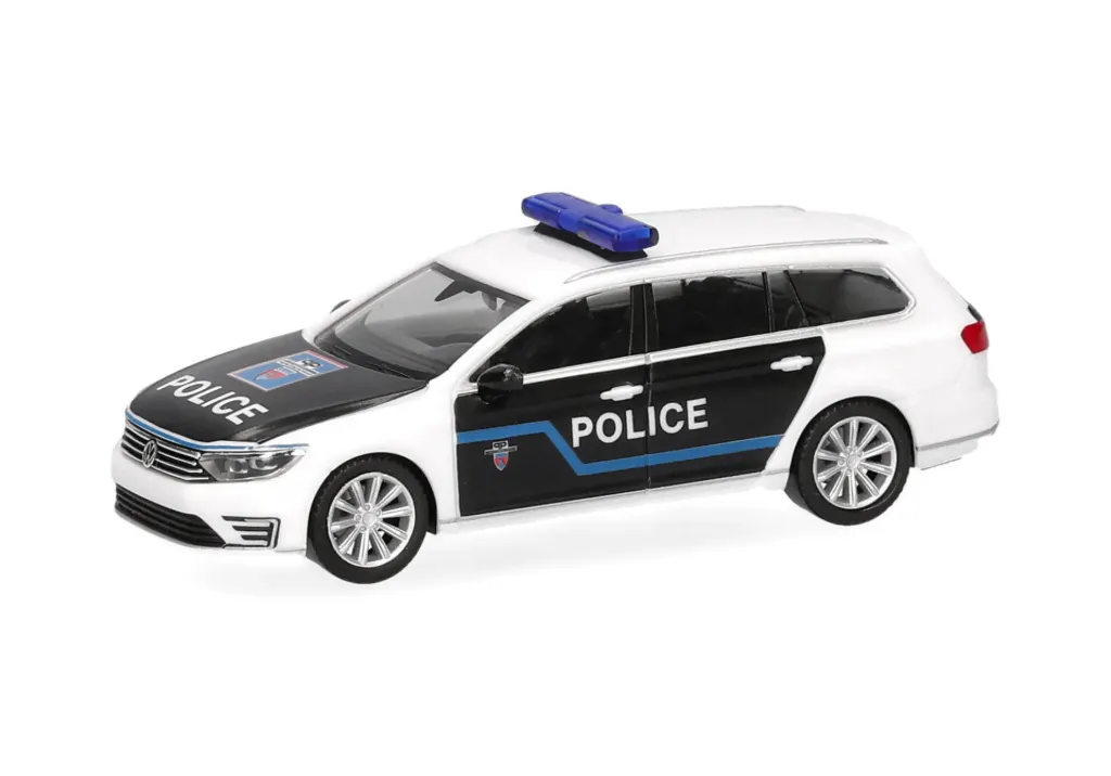 [HER 099097] Herpa : Volkswagen Passat Variant GTE Police France-PAris