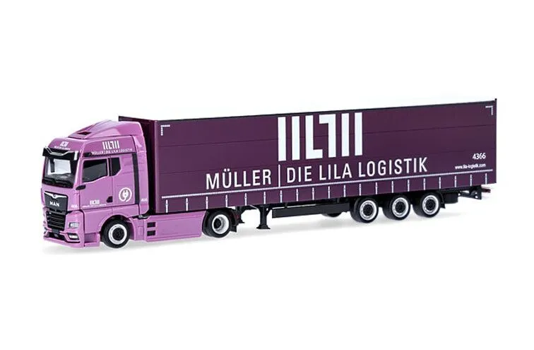 [HER 320801] Herpa : Scania CS 20 HD Vert (1/87) (copie)