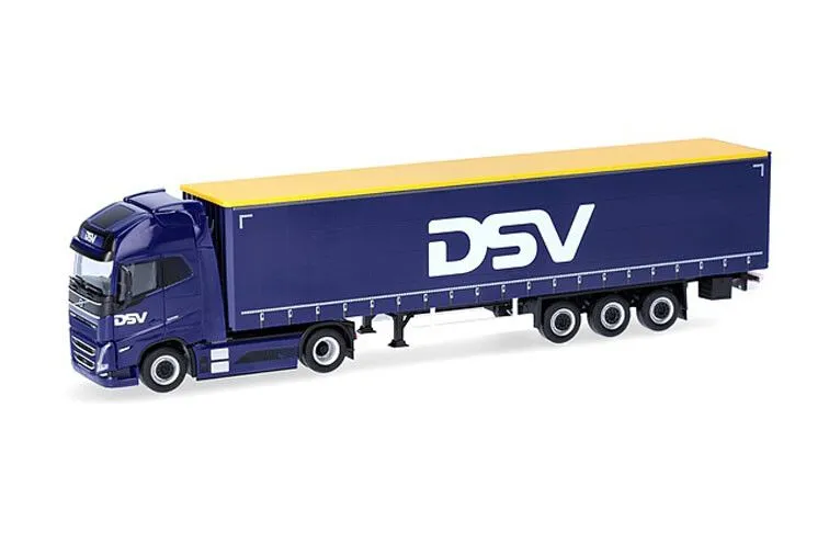 Herpa : Scania 141 motorwagen aanhanger ASG  (1/87)