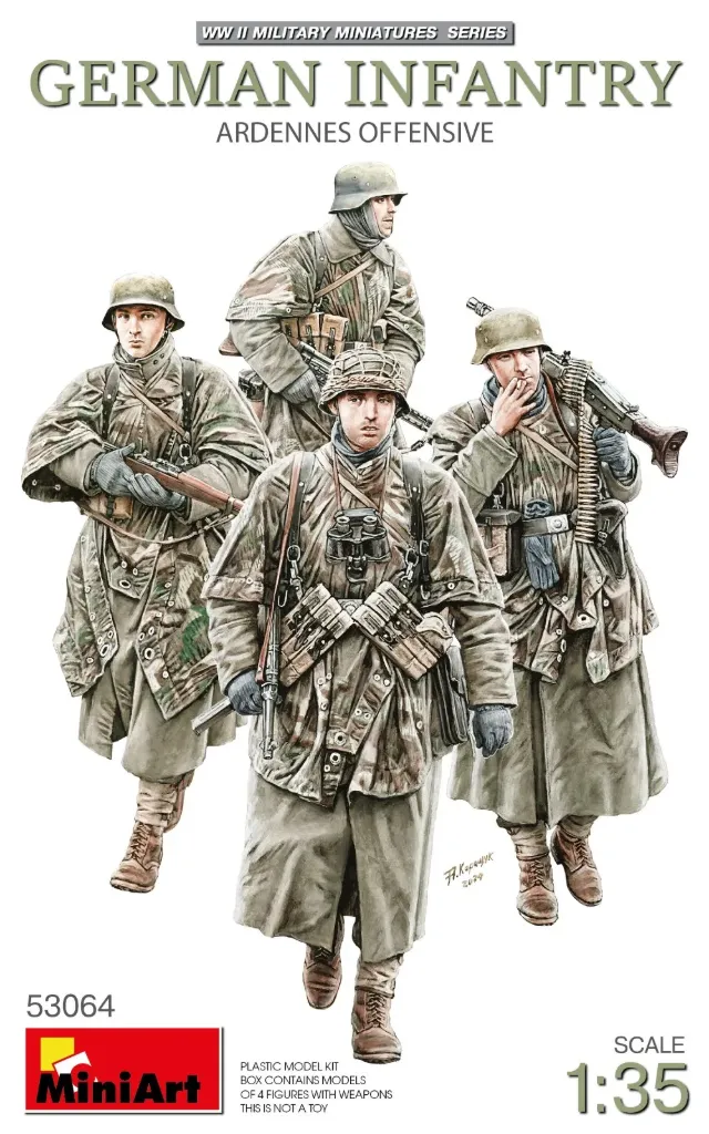 Miniart : German Infantry Ardennes Offensive (1/35)