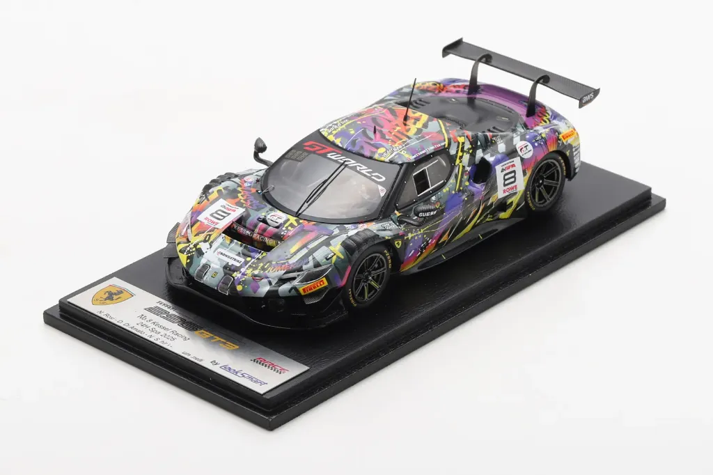 [LOO LSRC209] Looksmart : Ferrari 296 GT3 No. 8 Kessel Racing 24H Spa 2025 Nicolò Rosi – Daniele Di Amato -Niccolò Schirò – David Fumanelli (1/43)