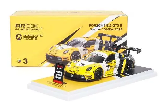 [ALM 640001001] Almost Real : Porsche 911 GT3R n°2 1000KM Suzuka 2025 (1/64)