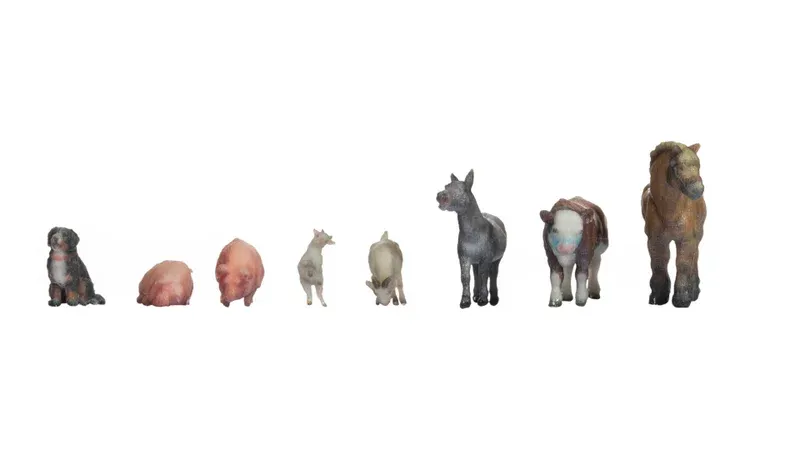 Noch : Animaux de la Ferme (1/220)