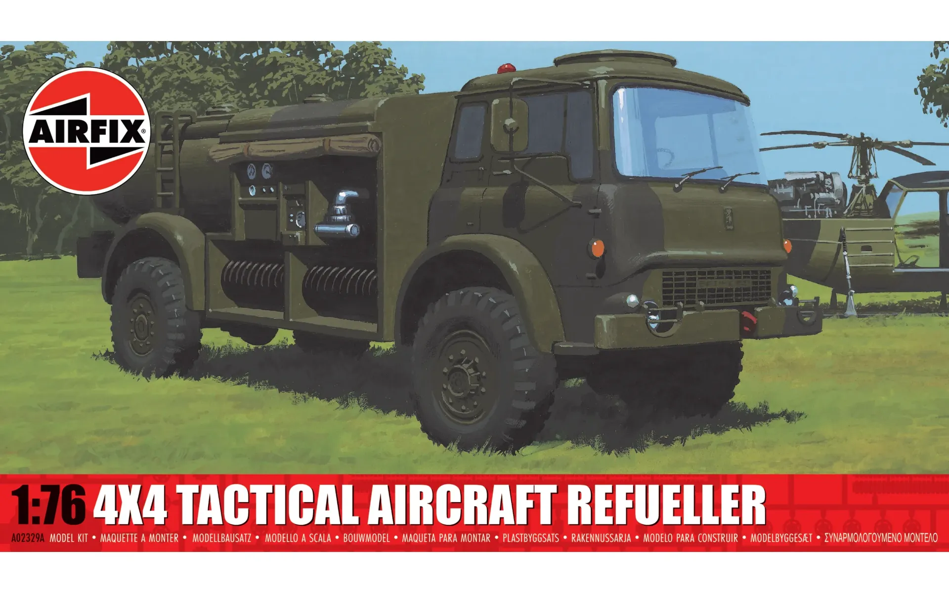 Airfix : 4X4 Tactical Aircraft Refueller (1/76)