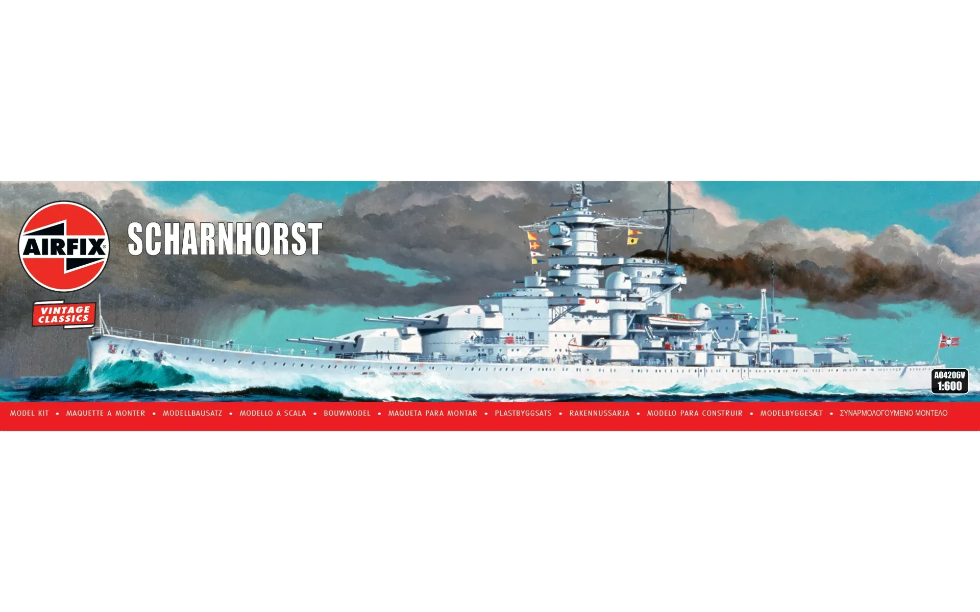 Airfix : Scharnhorst Battleship (1/600)