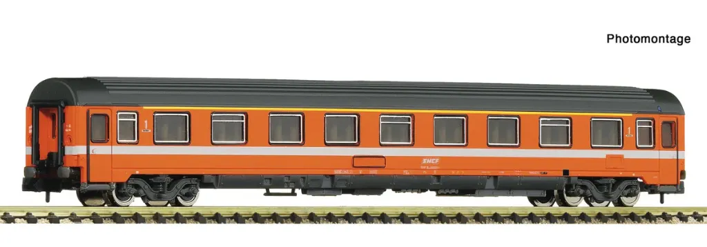 Fleischmann : Voiture 1°cl Eurofima SNCF DC Epoque