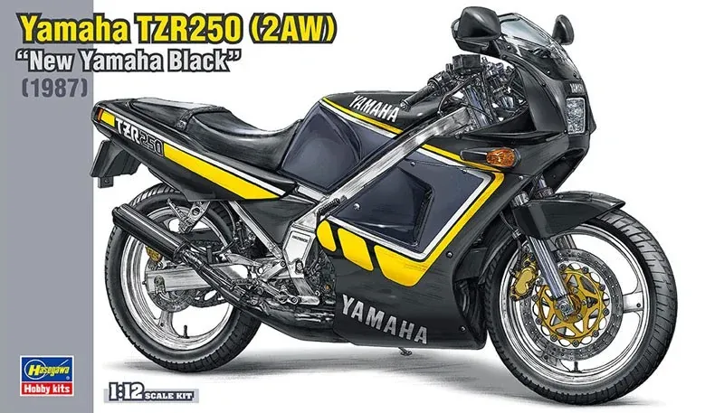 [HAS 21743] Hasegawa : Yamaha TZR250 "New Yamaha Black " 1987 (1/12)