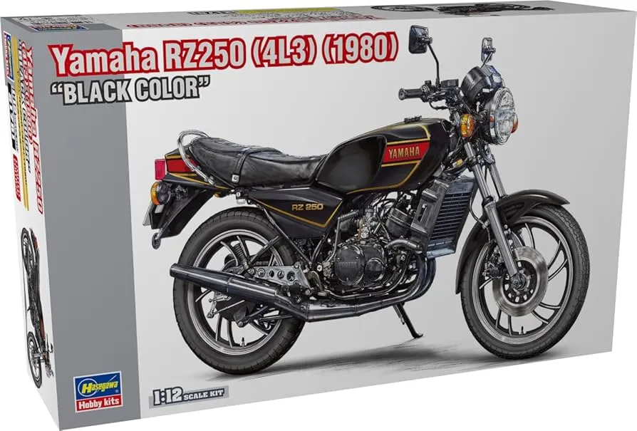[HAS 21781] Hasegawa : Yamaha RZ250 4L3 1980 Black Color (1/12)