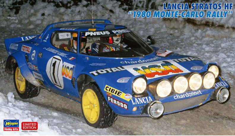 [HAS 20810] Hasegawa : Lancia Stratos HF n°1 Monte Carlo 1980 (1/24)