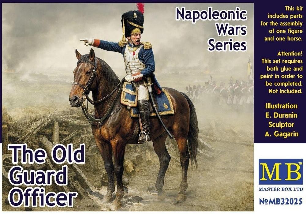 Master Box : The Old Guard Officer - Napoleonic Wars Era (1/32)