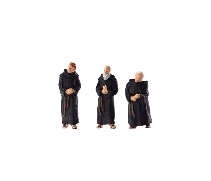 Preiser : Moines Augustins  (1/87)