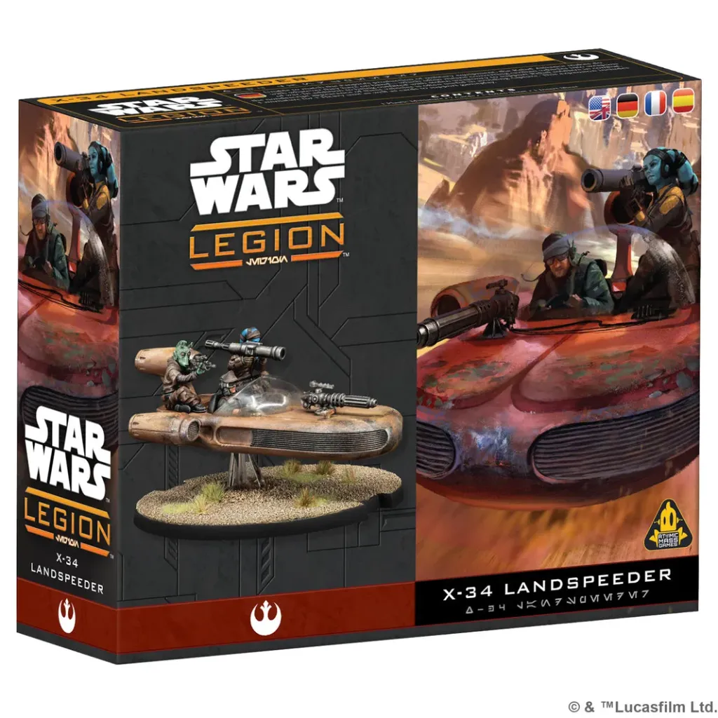 [AMG SWQ202] Alliance Rebelle : X-34 Landspeeder - Réédition│ Star Wars LEGION