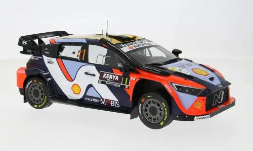 [IXM 18RMS247B.22] Ixomodels : Hyundai I20 Rallye1 n°1 Kenya Neuville - Wydaeghe  (1/18)