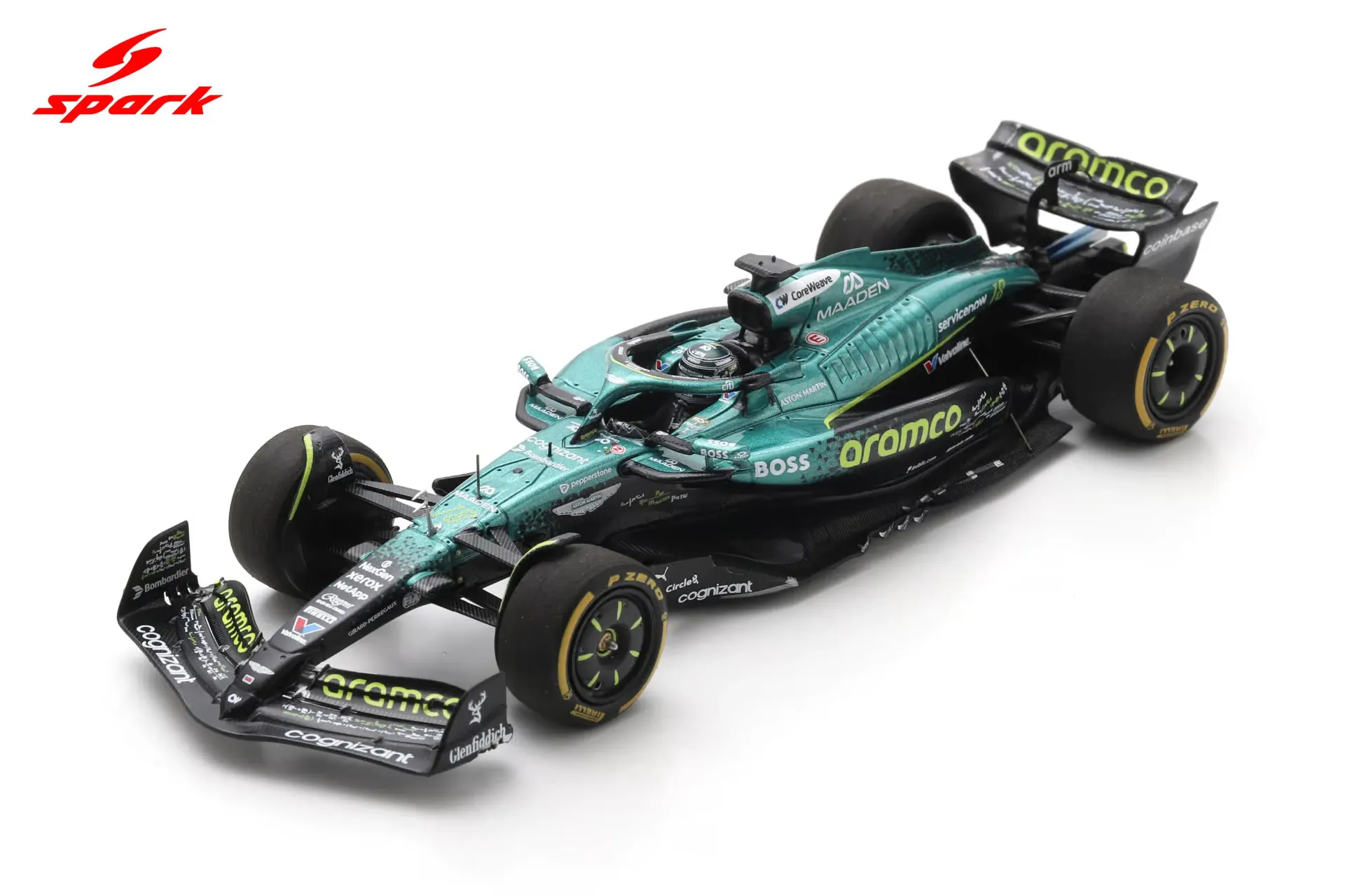 [SPK S9649] Spark : McLaren MCL39 No.81 McLaren Formula 1 Team Winner Belgian GP 2025 Oscar Piastri (with rain tyres) (1/43)