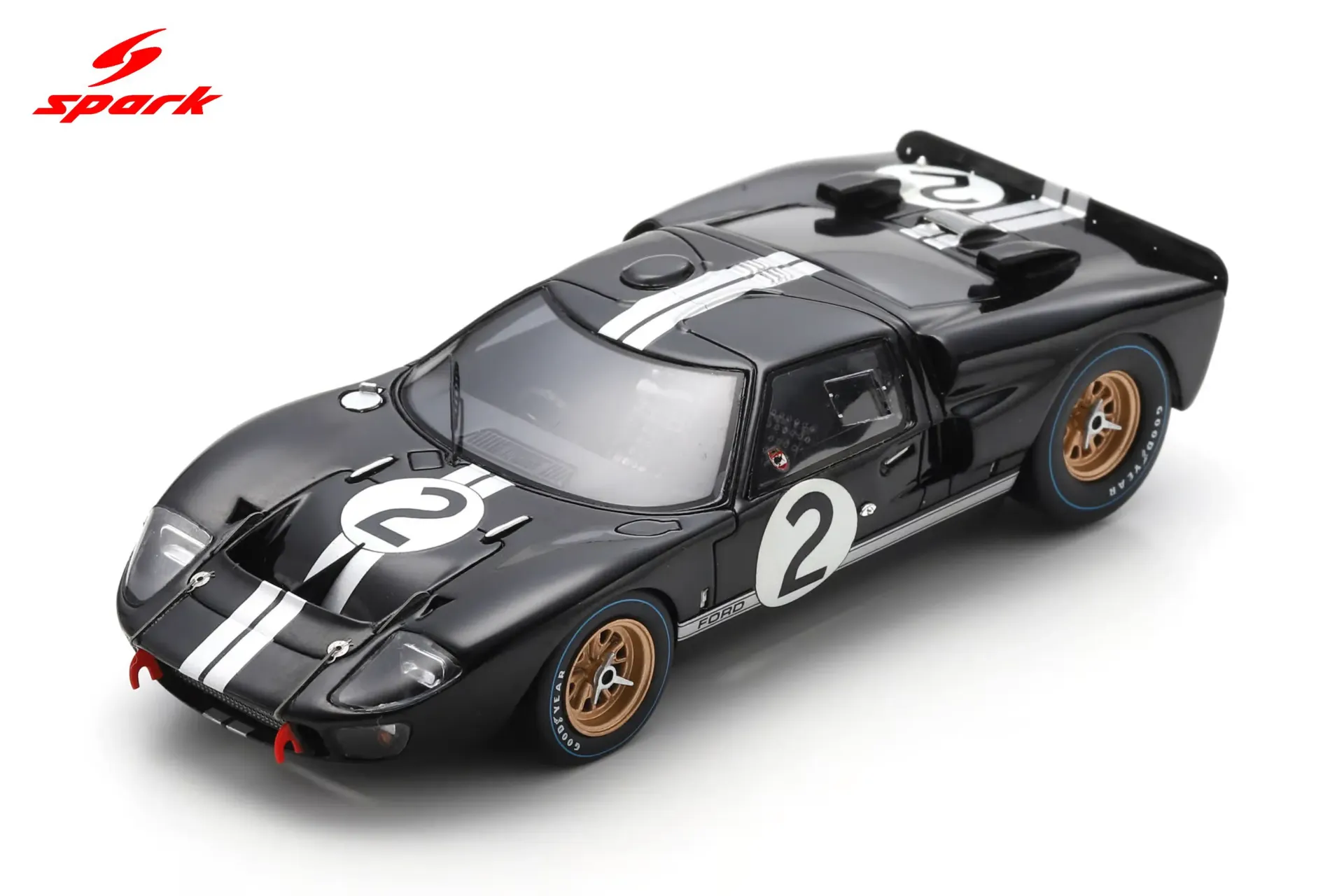Spark : Ford Mk II No.2 Winner 24H Le Mans 1966 B. McLaren - C. Amon (1/43)