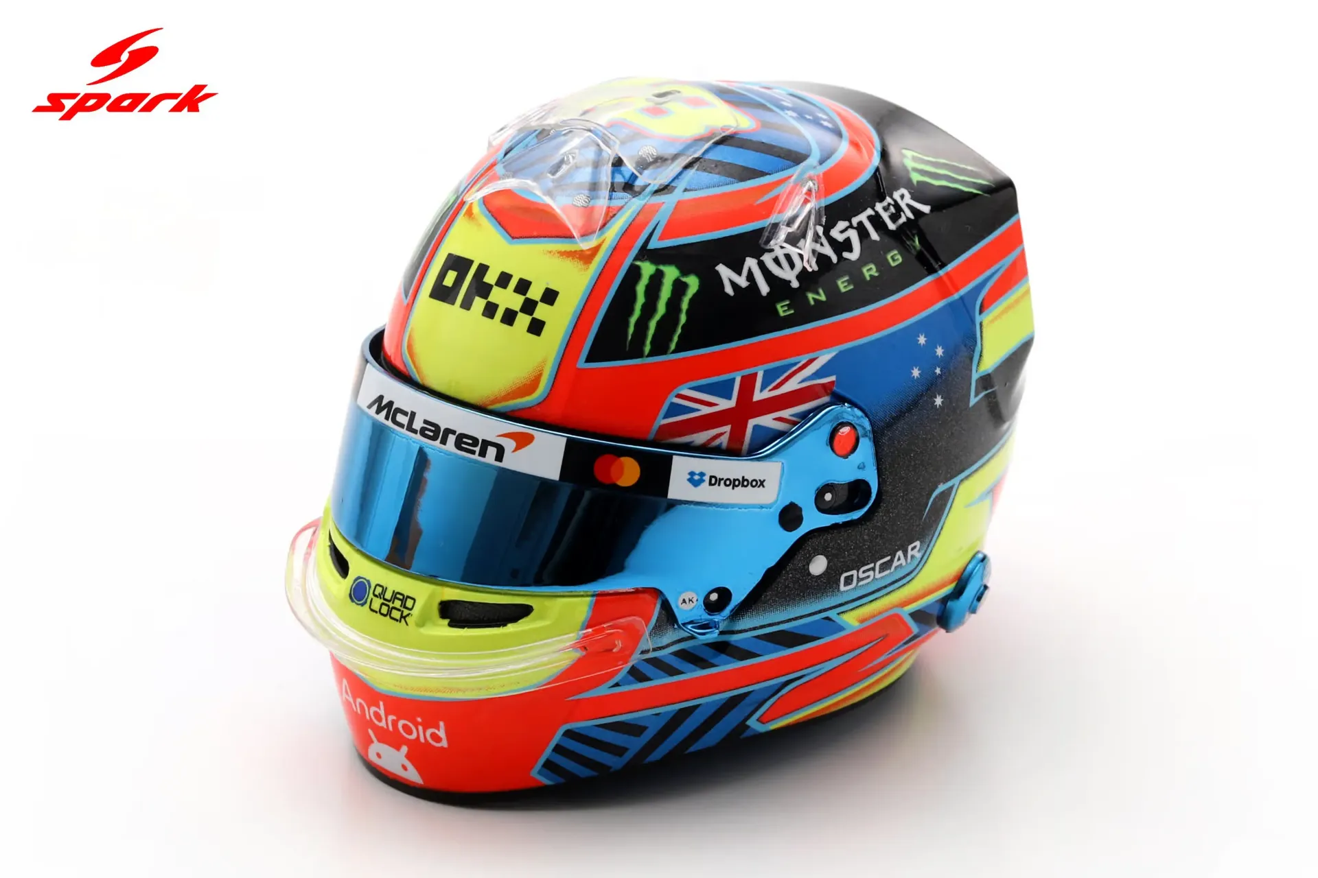 [SPK 5HF244] Spark : Casque McLaren Mastercard F1 Team - Oscar Piastri - 2026 (1/5)