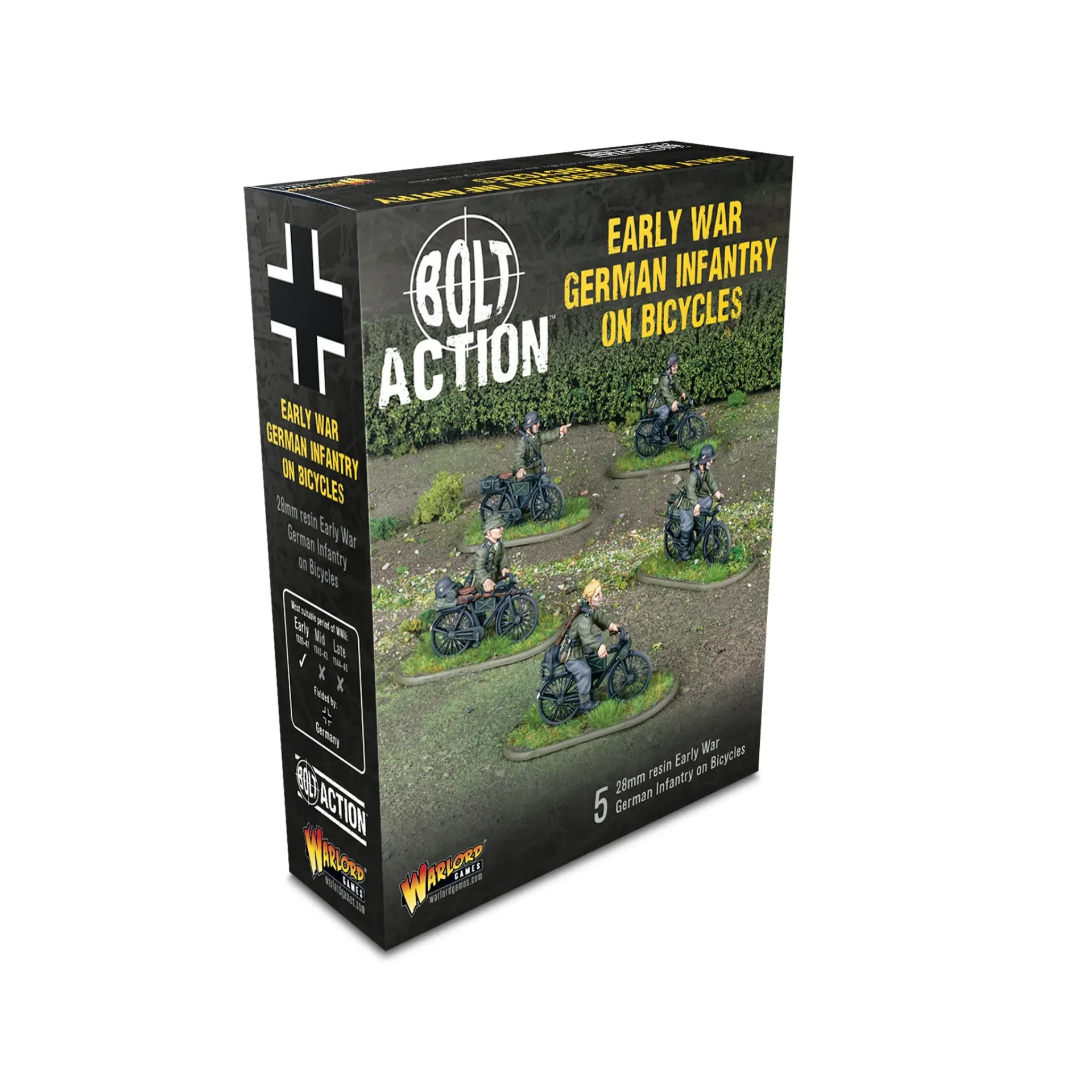Bolt Action : Early War German Infantry on Bicycles (Infirmerie & Cyclistes Allemands Début de Guerre)