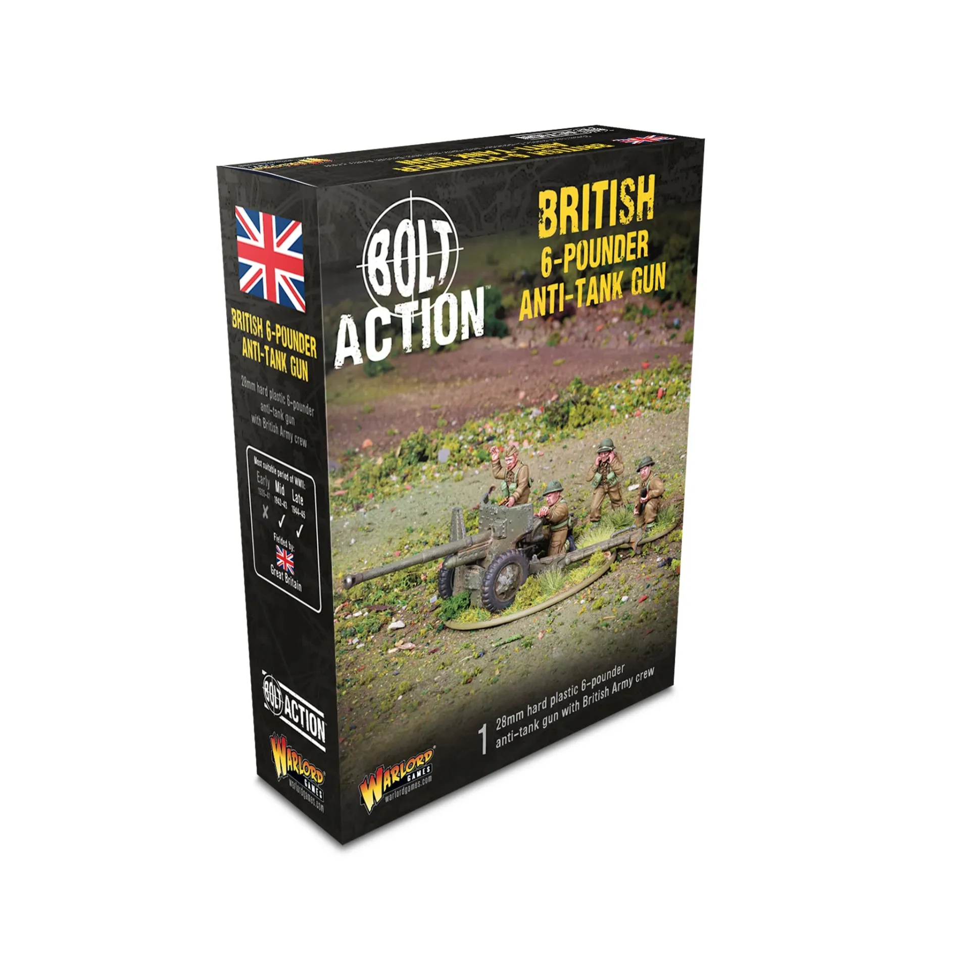 Bolt Action : British 6-Pounder Anti-Tank Gun
