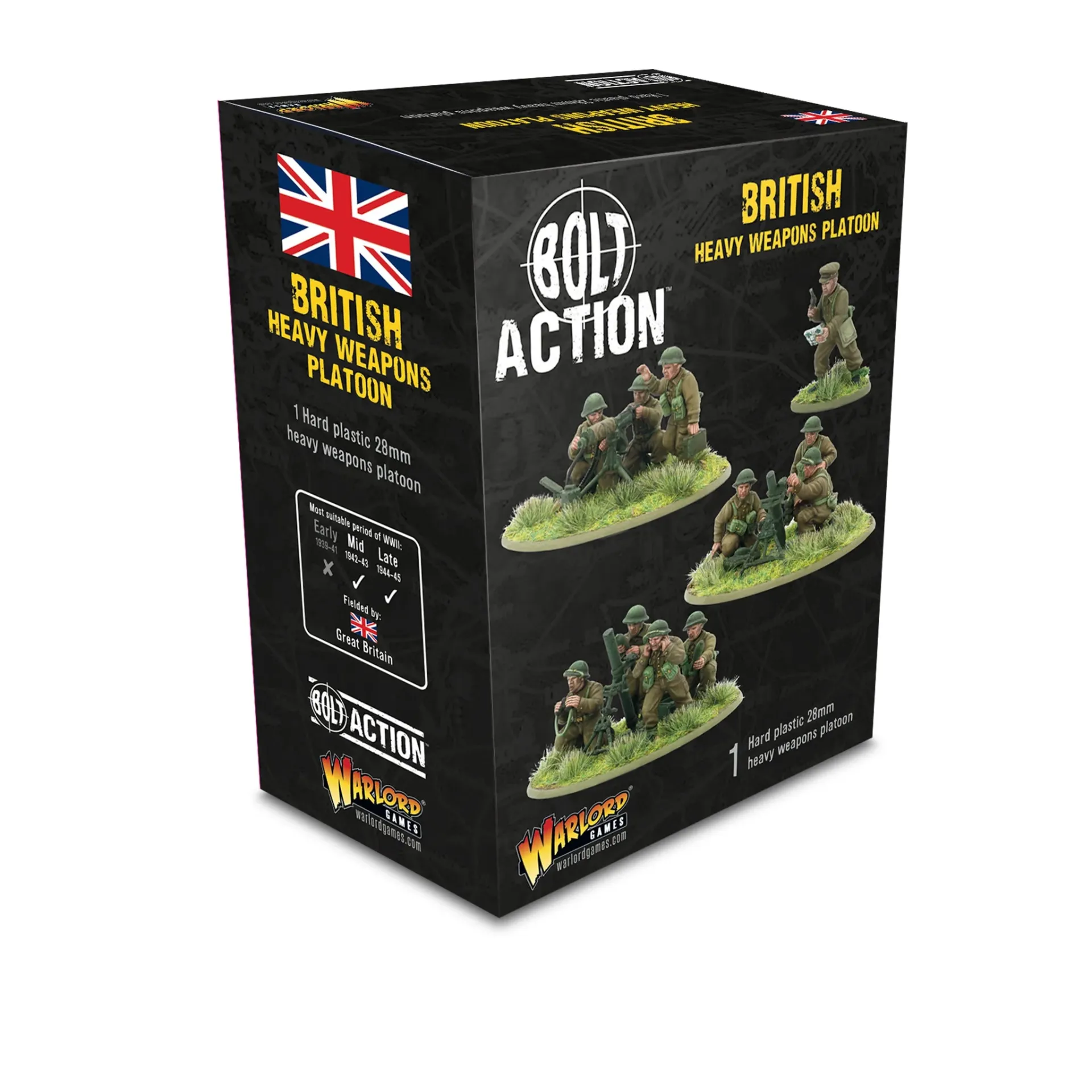 Bolt Action : British Heavy Weapons Platoon (Plastic Set)