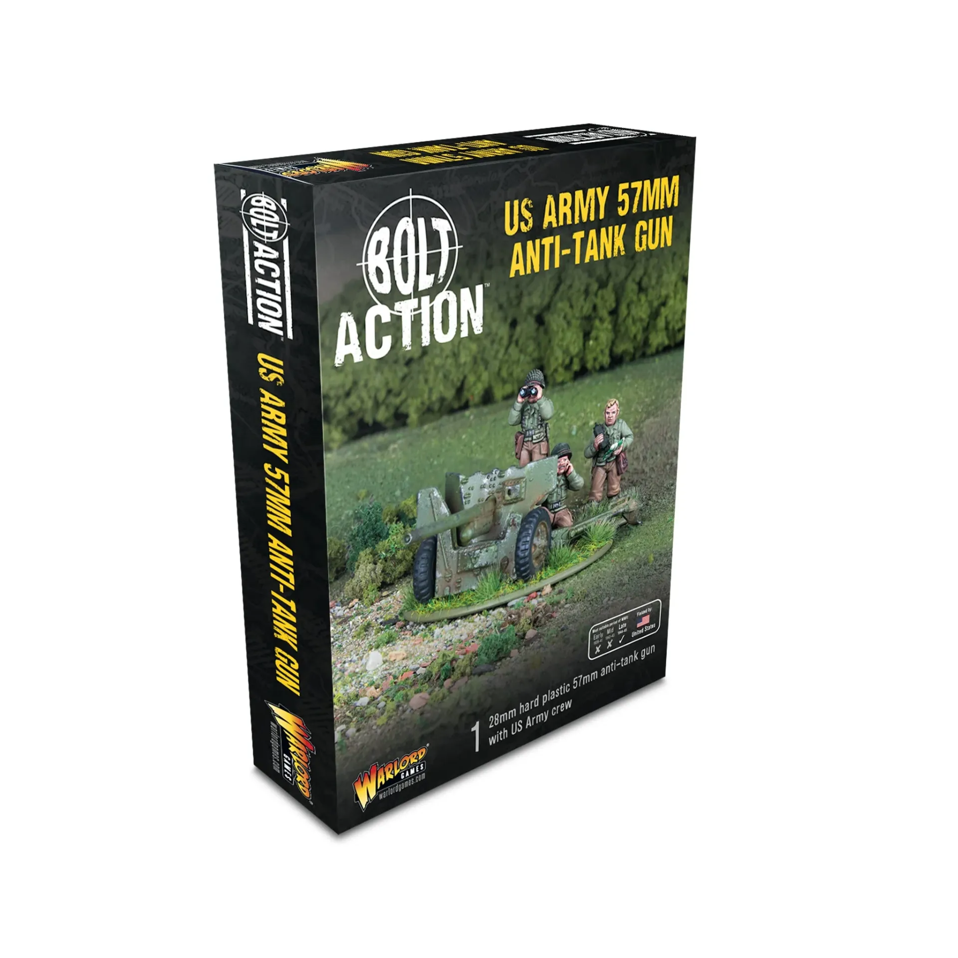 Bolt Action : US 57mm M1 Anti-Tank Gun (Plastic Set)