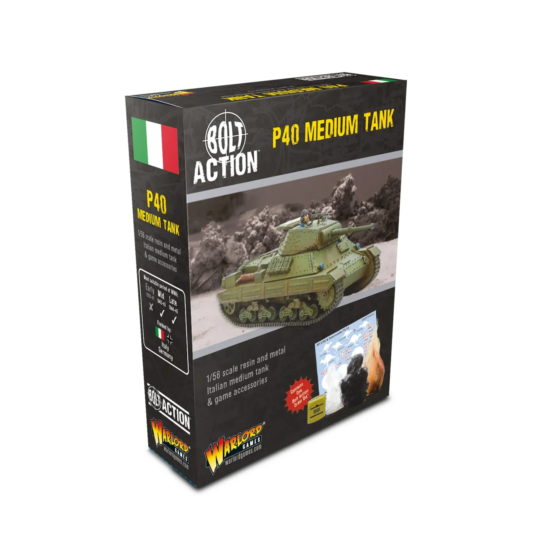 Bolt Action : Char Moyen Italien P40 / Carro Armato P40
