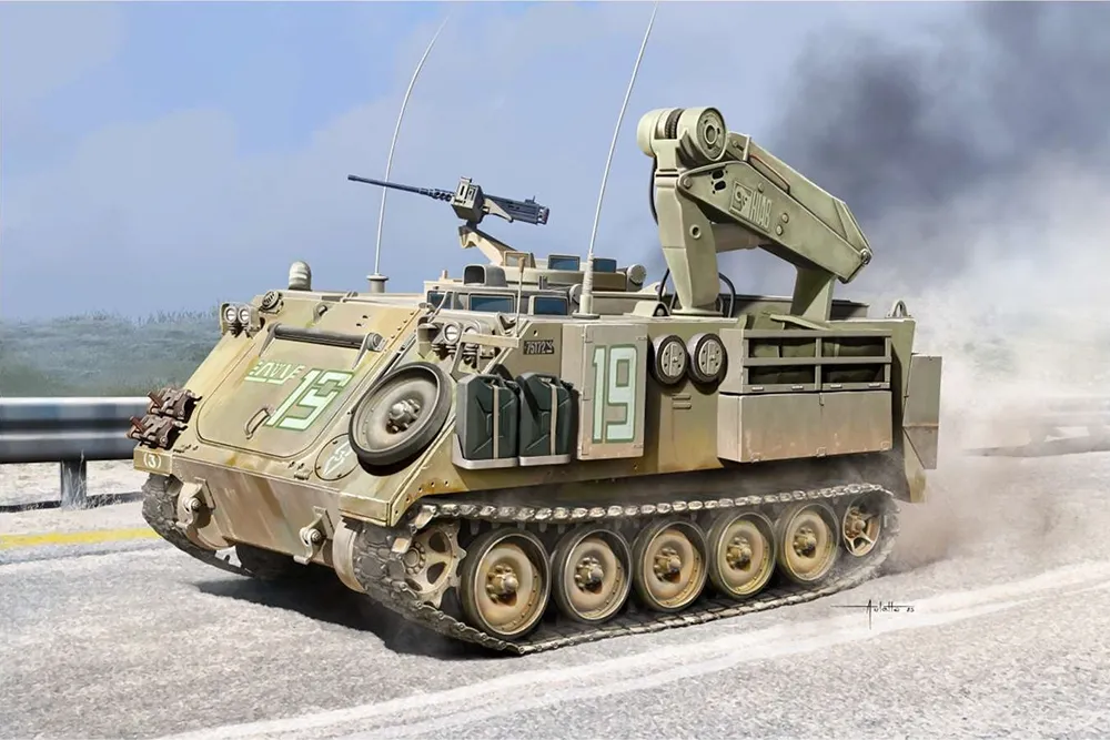 Academy : M113 Fitter ARV - Blindé de Dépannage avec Grue (Maquette Militaire 1/35)