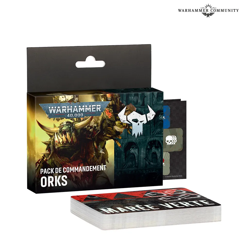 Orks : Pack de commandement [FR] [2026] │ Warhammer 40.000