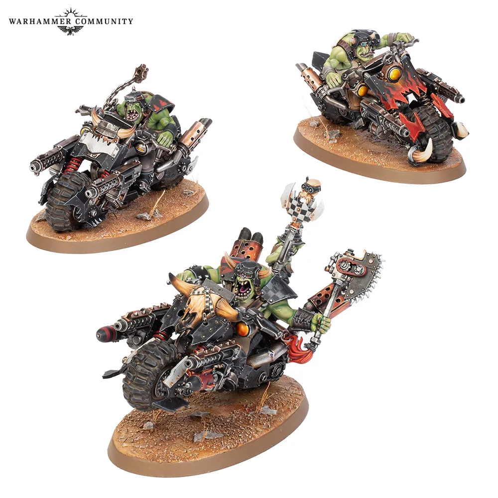 Orks : Warbikers │ Warhammer 40.000