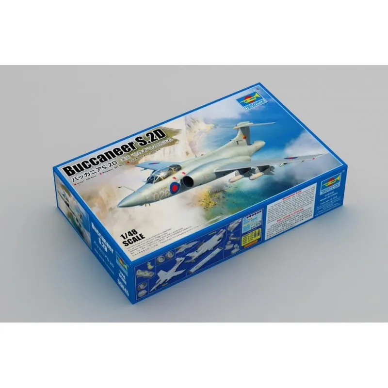 Trumpeter : Blackburn Buccaneer S.2D - 1/48 │ Ref. 05845