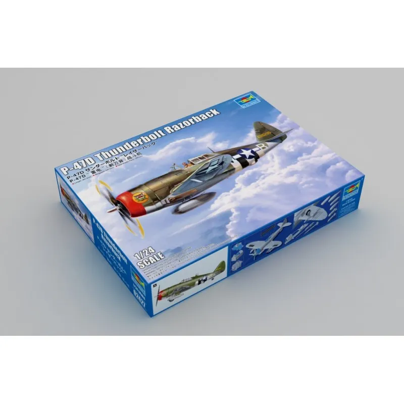 Trumpeter : P-47D Thunderbolt Razorback - 1/24 │ Ref. 02427