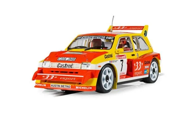 Scalextric : Austin Metro 6R4 Auriol Rallye de FRance (1/32)
