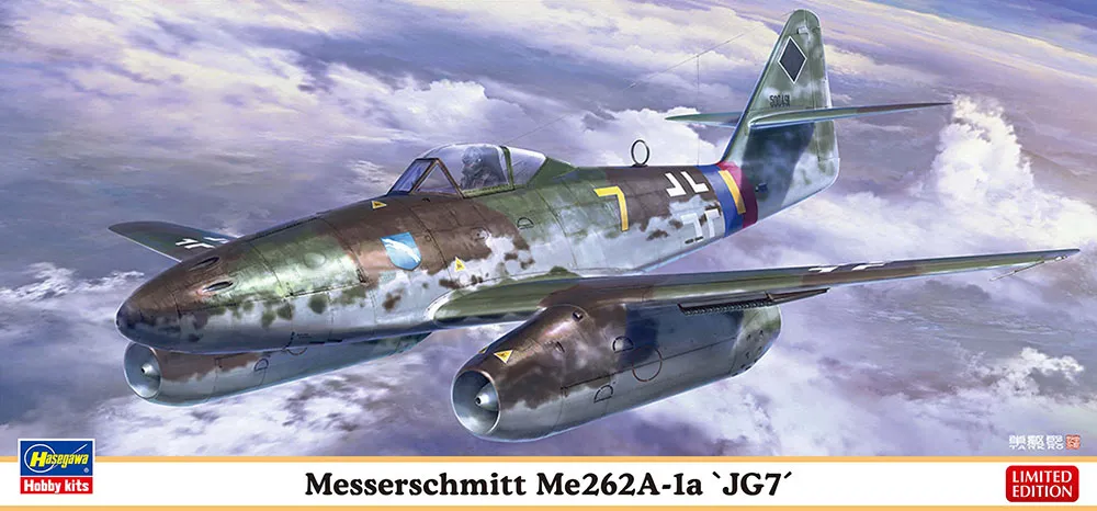 Hasegawa : Messerschmitt ME262A-1a JG7 (1/72)