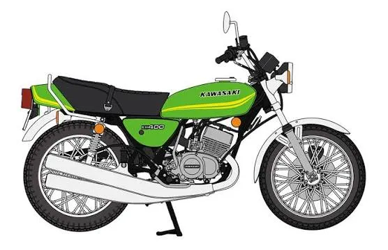 Hasegawa : Kawasaki KH-400-A (1/12)